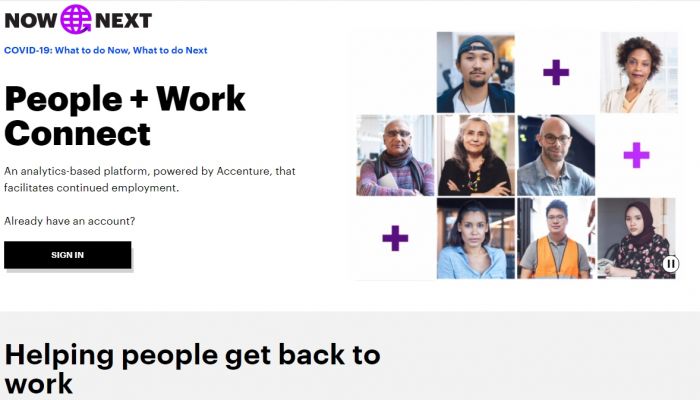 เอคเซนเชอร์ ผนึกหอการค้าไทย เปิดตัวแพลตฟอร์ม “People + Work Connect” บริหารการจ้างงานช่วงวิกฤตโควิด-19