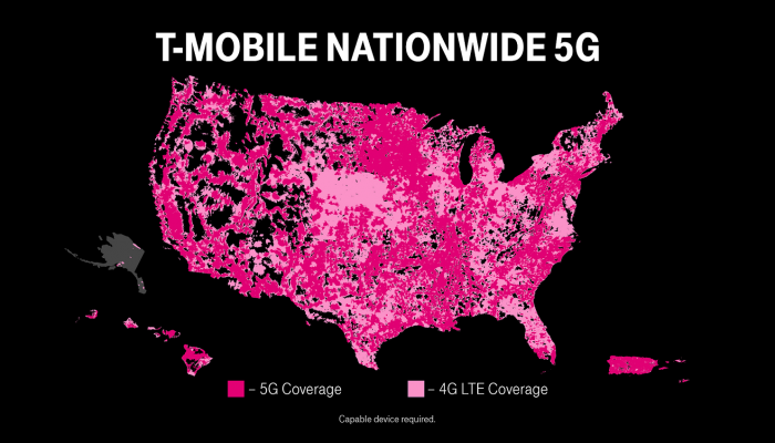 T‑Mobile เปิดให้บริการ 5G แบบ Standalone(SA)​ ครอบคลุมทั่วประเทศ เป็นครั้งแรกของโลก