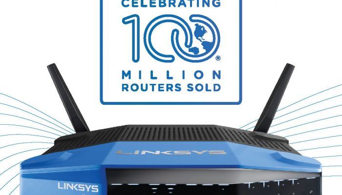 สร้างสถิติใหม่ LINKSYS เป็นผู้ผลิตรายแรกที่ขายเราเตอร์ได้มากกว่า 100 ล้านเครื่อง
