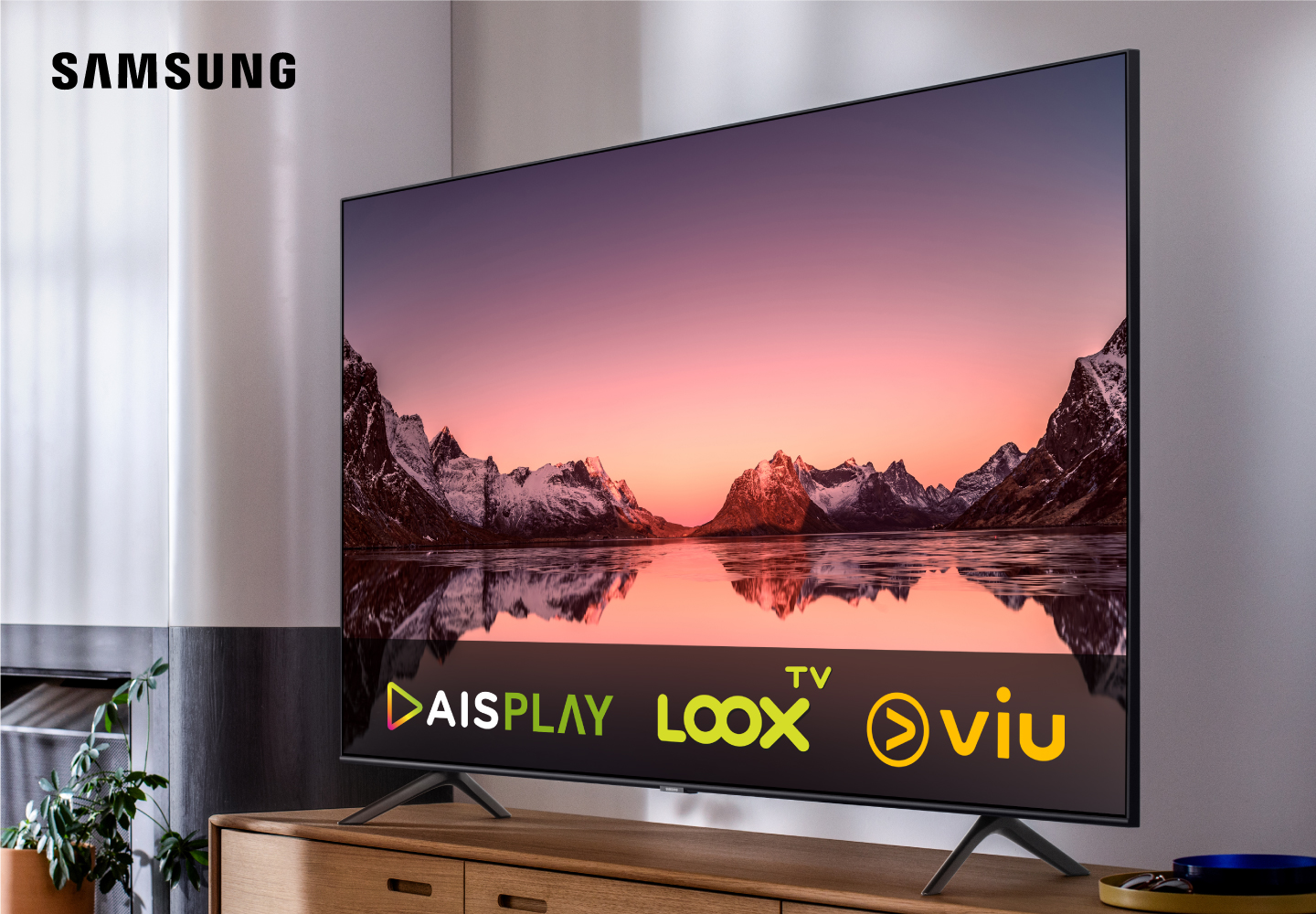 ซื้อทีวี Samsung ดูฟรี AIS Play, LOOX TV และ VIU ตามเงื่อนไขที่กำหนด
