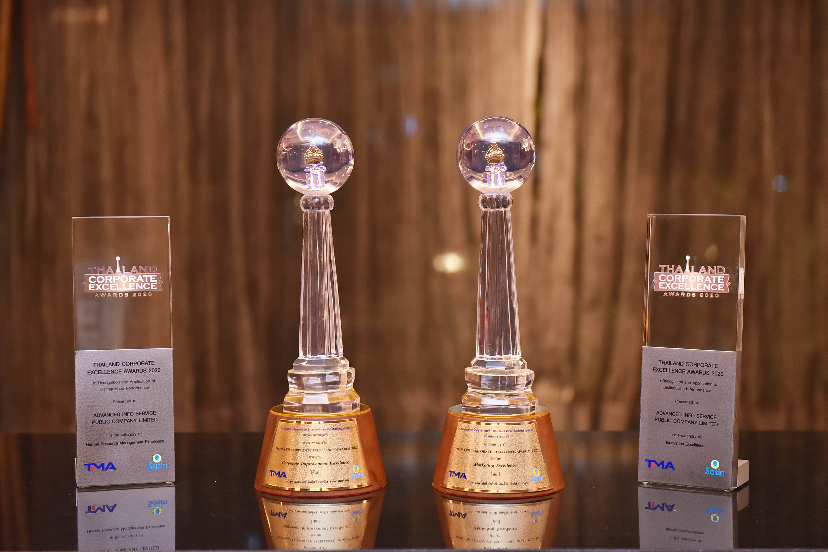 AIS คว้า 4 รางวัล Thailand Corporate Excellence Awards 2020