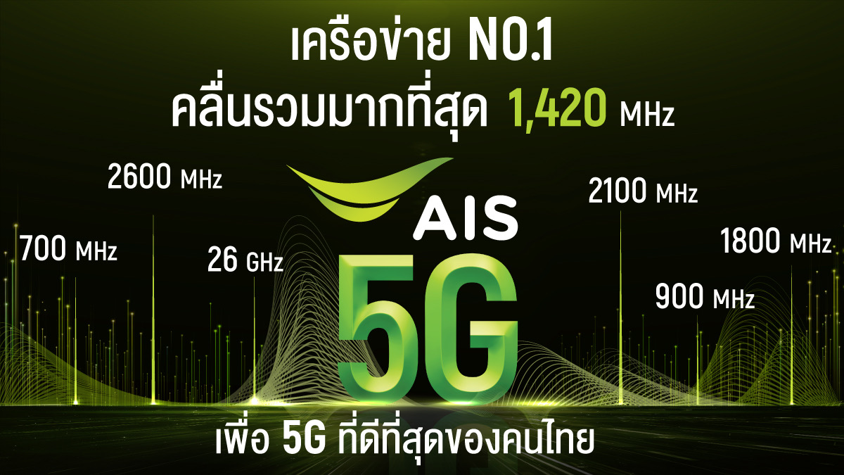 AIS 5G เปิดตัวคลื่น 26 GHz รองรับเลเซอร์โรงงานความเร็ว Multi Gbps  เดินหน้านำ 5G ยกระดับภาคอุตสาหกรรมแต่ไม่ทิ้งขยายเครือข่ายคนต่างจังหวัด