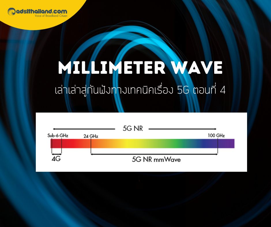 Millimeter Wave : เล่าสู่กันฟังทางเทคนิคเรื่อง 5G ตอนที่ 4 