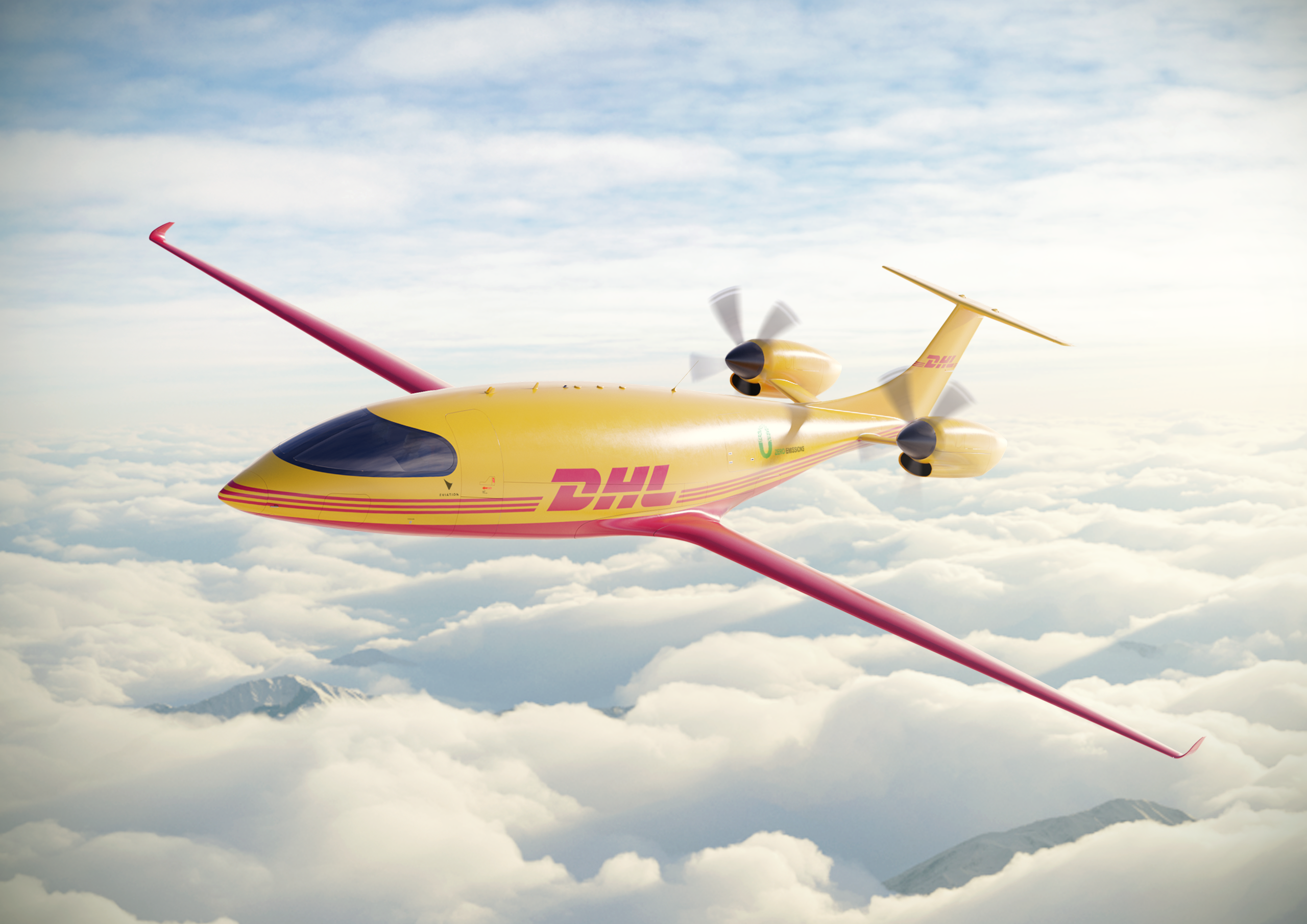 DHL Express บุกเบิกการบินอย่างยั่งยืน ร่วมมือกับ Eviation สั่งซื้อเครื่องบินไฟฟ้าเพื่อการขนส่งสินค้าครั้งแรกในโลก