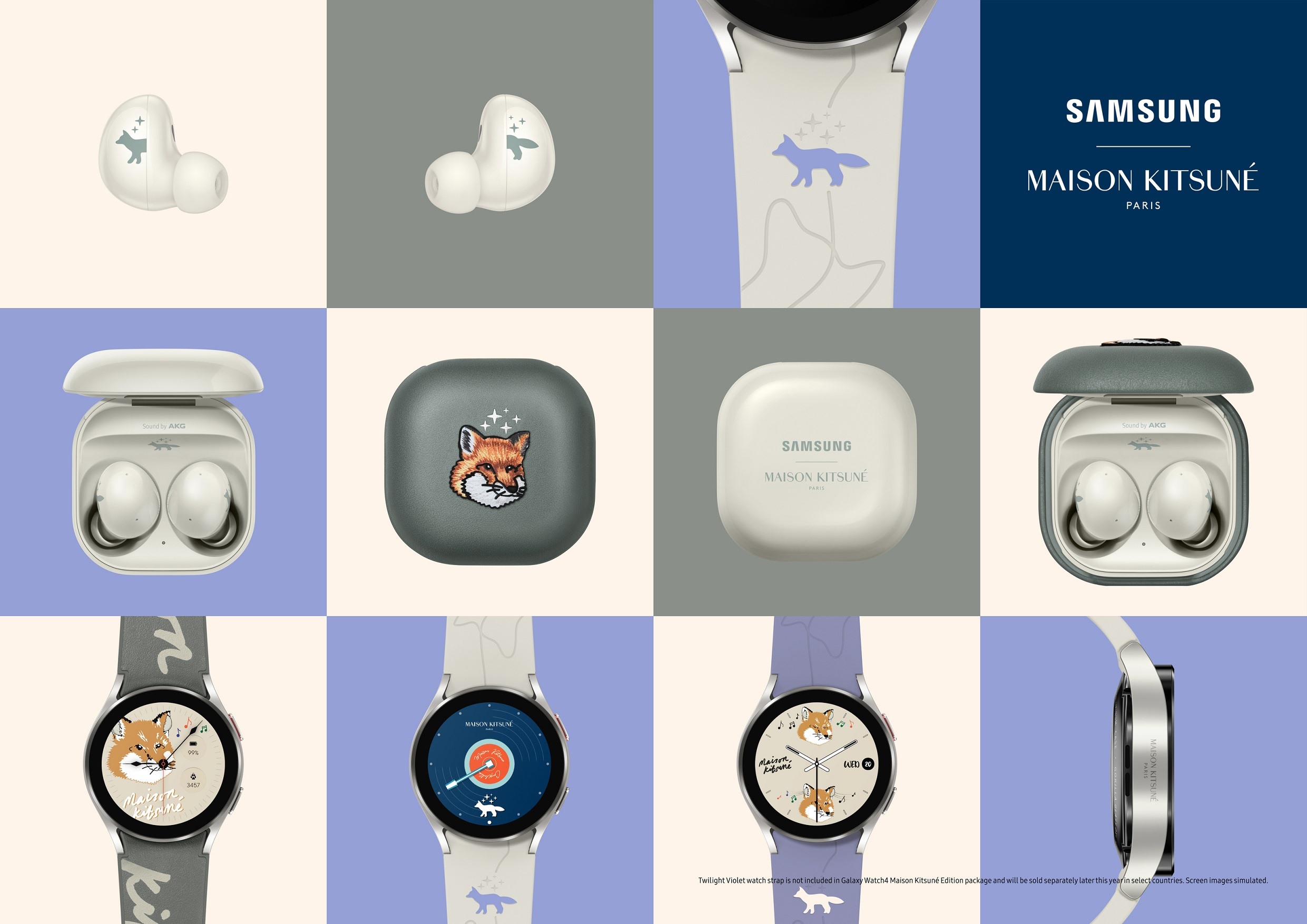 ซัมซุงแนะนำดีไวซ์ใหม่ ตอบโจทย์สาย Personalized ในงาน Samsung Galaxy Unpacked Part 2 พร้อมเปิดพรีออเดอร์ผลงานคอลแลปครั้งใหม่ Galaxy Watch4 และ Galaxy Buds2 Maison Kitsuné Edition ในไทยแล้ววันนี้!   