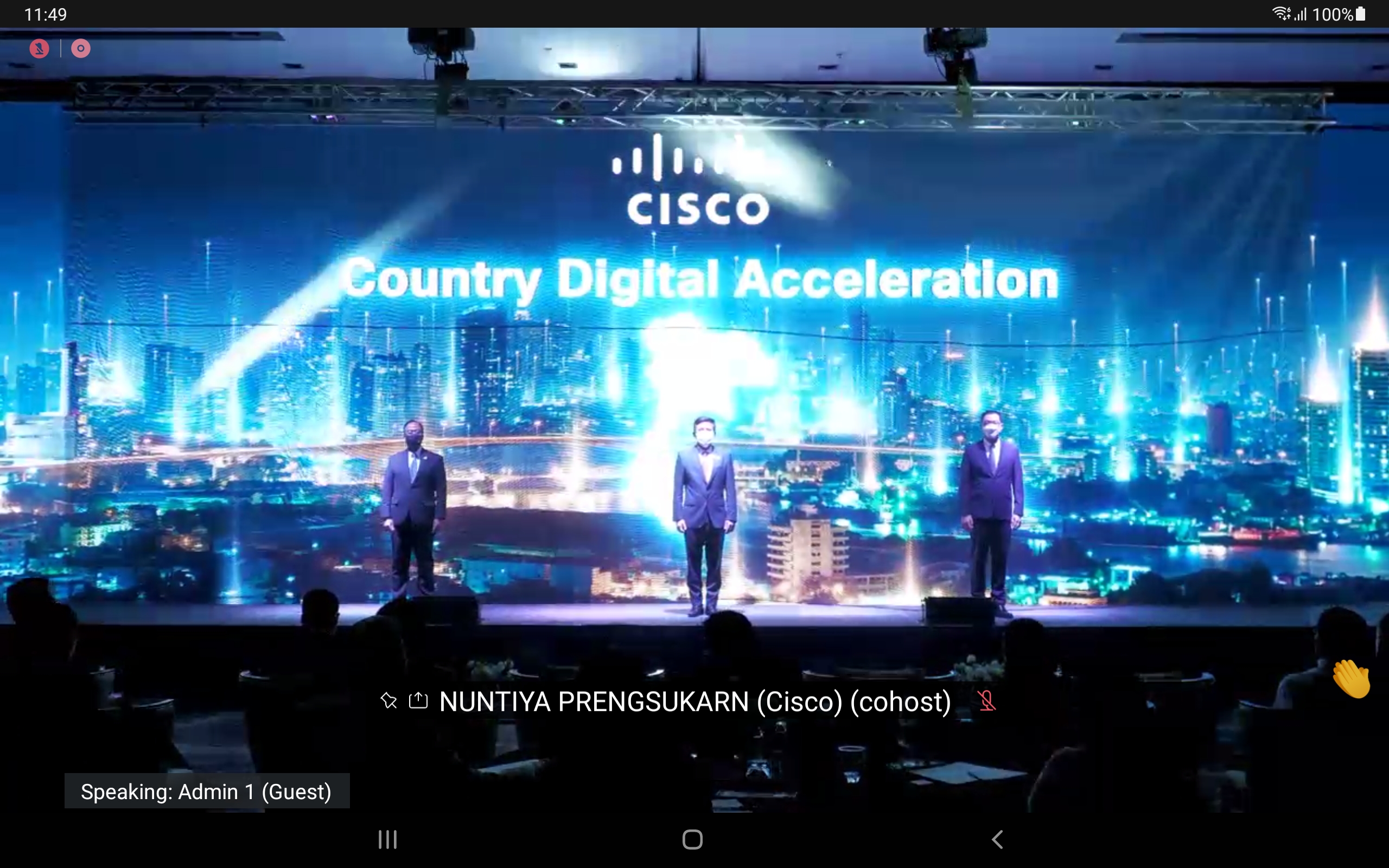 ซิสโก้เปิดตัว “โครงการขับเคลื่อนการพัฒนาดิจิทัล” (Cisco’s Country Digital Acceleration: CDA)  ในไทย ขับเคลื่อนการเติบโตของดิจิทัลอีโคโนมีและครีเอทีฟอีโคโนมี