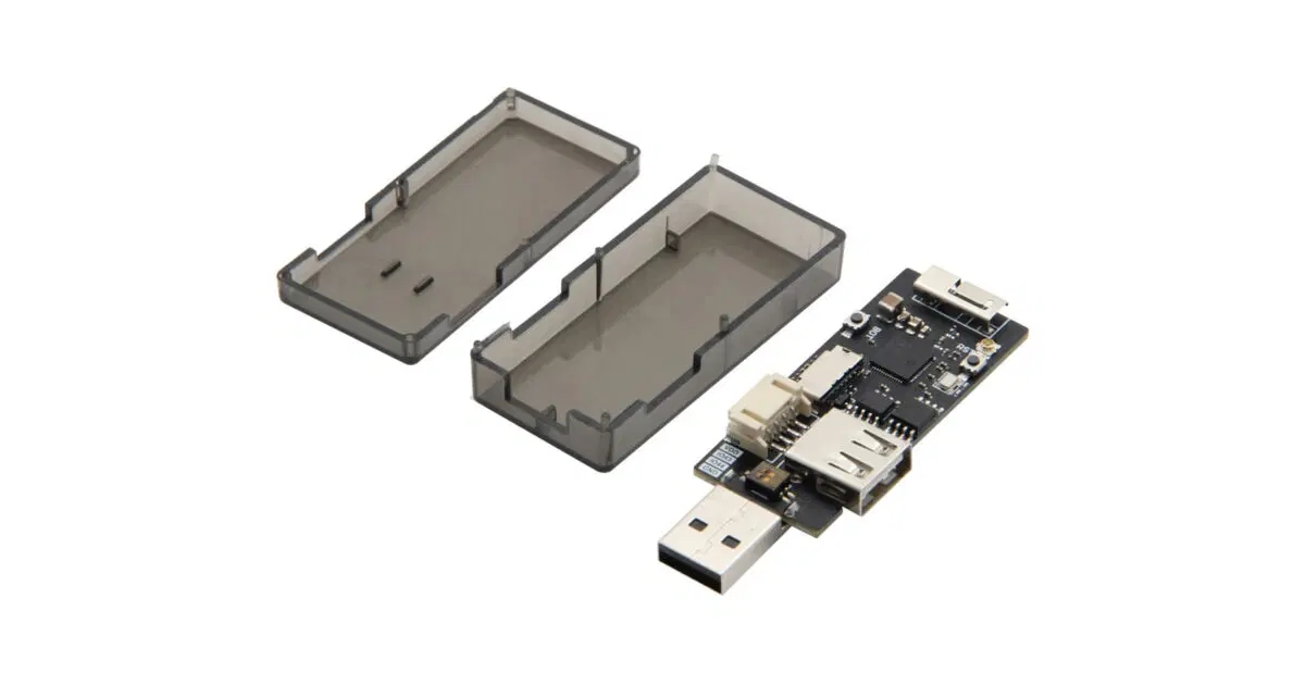 บอร์ด LILYGO T-Dongle ESP32-S2 จะมาพร้อมพอร์ต USB OTG 2 ช่อง