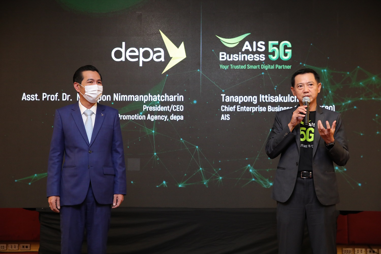 AIS Business หนุนภาคธุรกิจไทย ผสานความร่วมมือ ดีป้า สร้างศูนย์กลางนวัตกรรมและทดสอบ 5G แห่งแรกที่ EEC พร้อมเปิดตัว AIS 5G NEXTGen Platform พัฒนา 5G Use Cases 