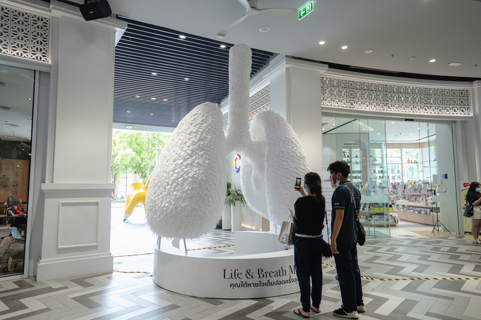 SCG ย้ำภาพ #CleanAirMatters สร้างงานศิลป์ “Life and Breath monument”  ชวนคนไทยใส่ใจเรื่องคุณภาพอากาศ เพราะ ‘อากาศคือชีวิต’
