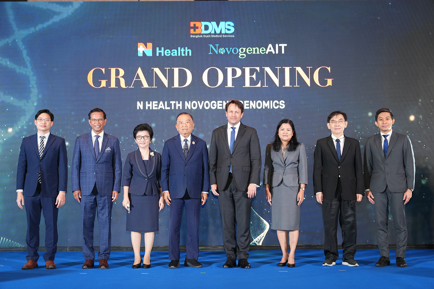 BDMS เปิด ‘N Health Novogene Genomics ศูนย์การแพทย์จีโนมิกส์’พัฒนาเทคโนโลยีถอดรหัสพันธุกรรม ขานรับยุทธศาสตร์ชาติ ตั้งเป้าสู่ Genetic Center แห่งเอเชียตะวันออกเฉียงใต้