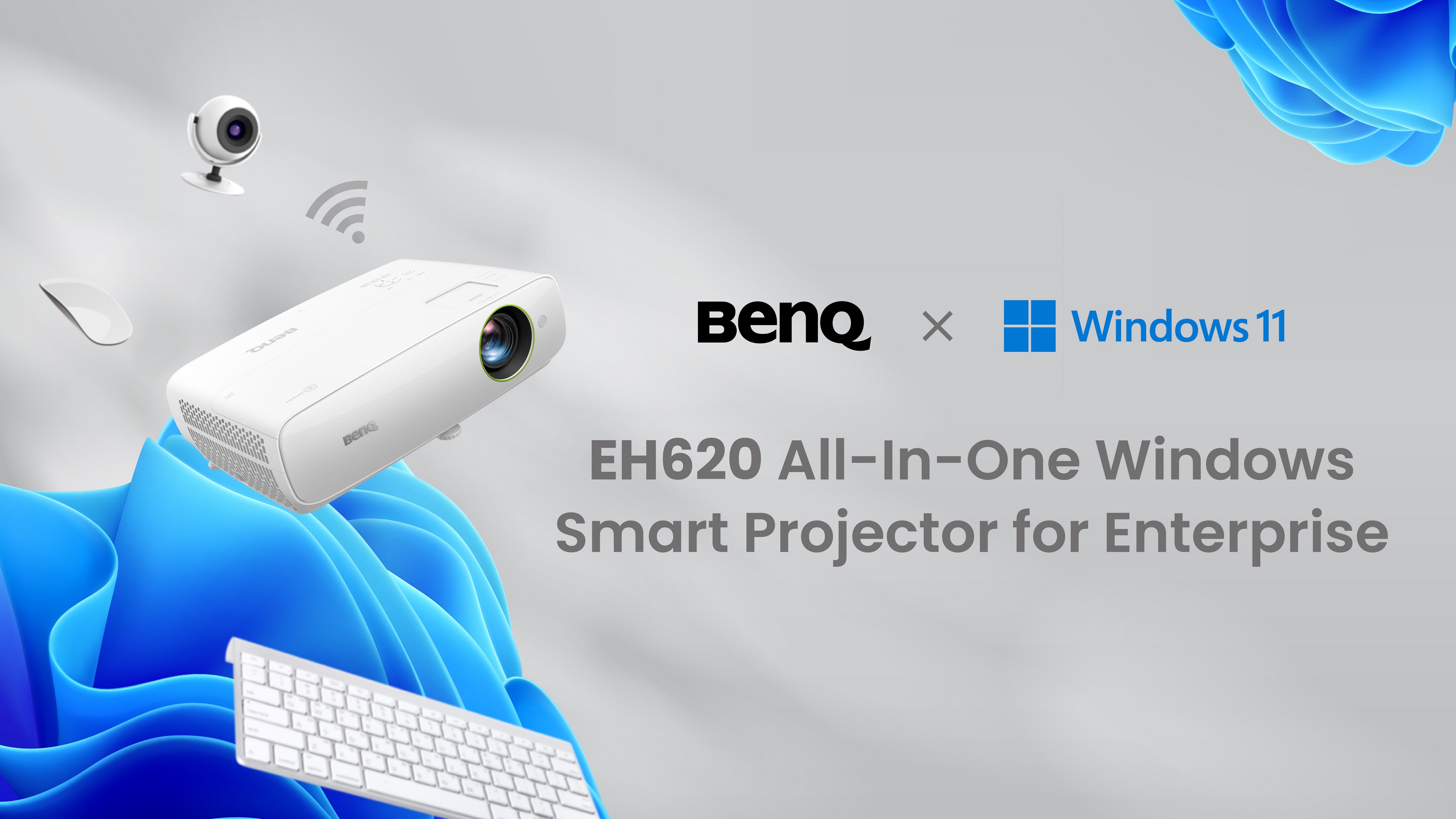 BenQ เปิดตัว สมาร์ทโปรเจคเตอร์ EH620 รุ่นแรกของโลก ที่ใช้ระบบปฏิบัติการ Windows, ซีพียู Intel เจาะกลุ่มลูกค้าองค์กร