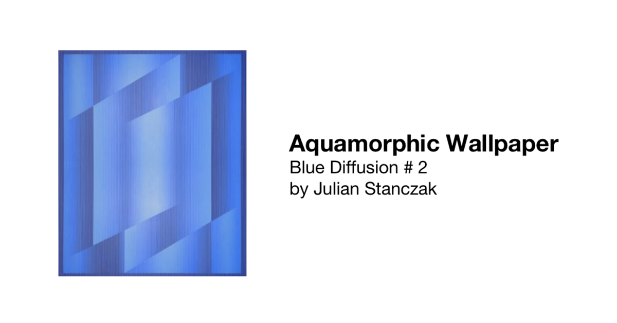 OPPO ร่วมมือศิลปิน Julian Stanczak สร้างสรรค์ Aquamorphic Wallpaper ใน ColorOS 13