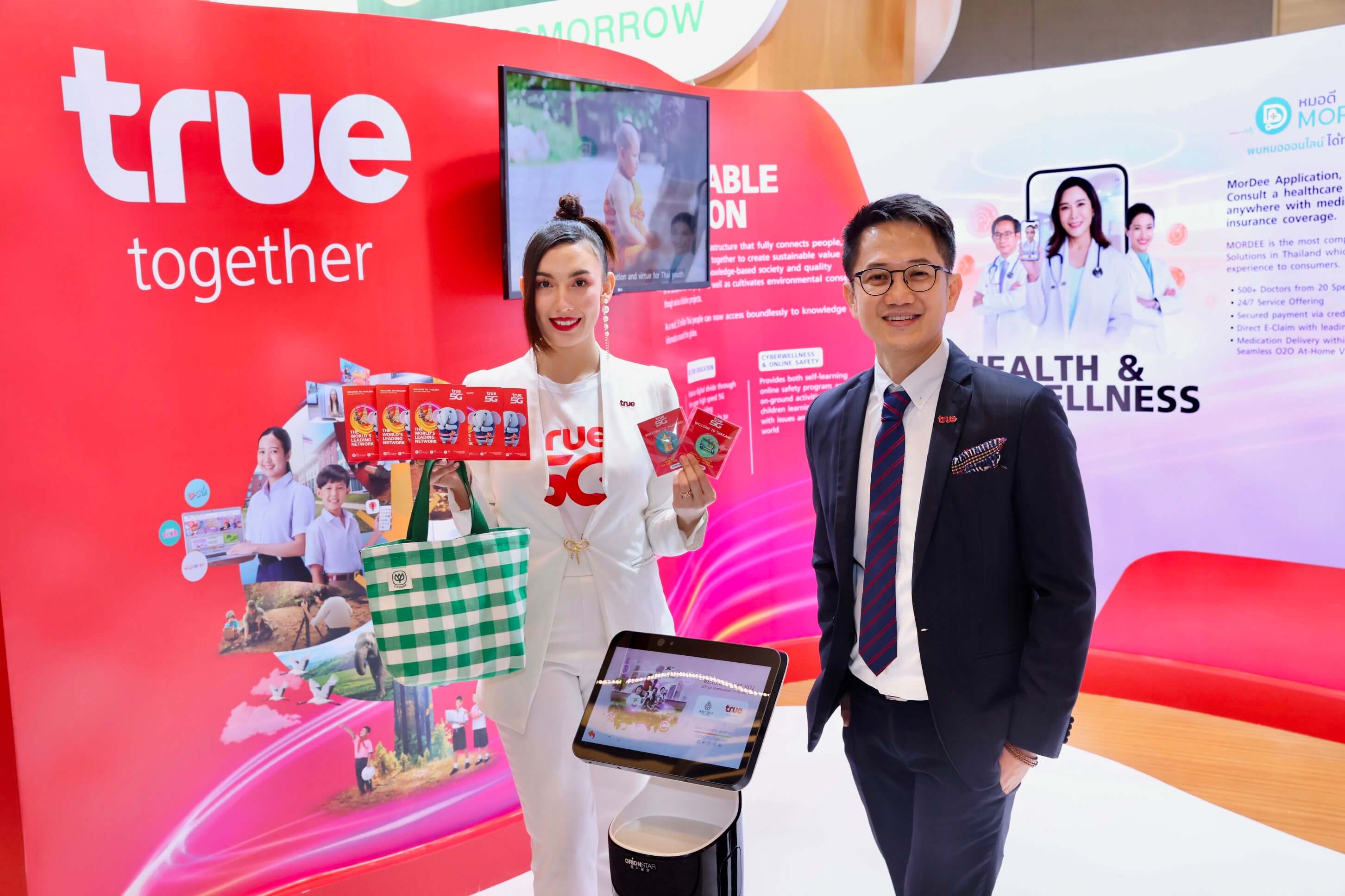 กลุ่มทรู มอบฟรี Thailand Tourist SIM 2,000 ซิม  อำนวยความสะดวกผู้ร่วมประชุมและสื่อจากทั่วโลก ในการประชุม APEC 2022