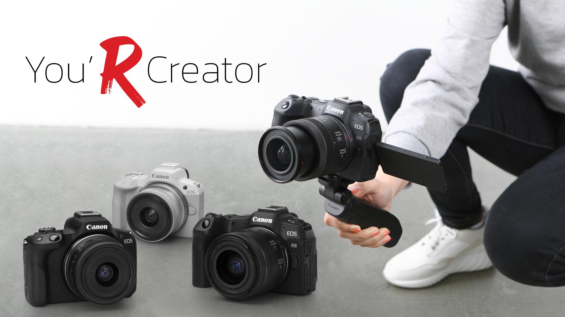 แคนนอน ปล่อยกล้อง 2 รุ่นใหม่เอาใจนักสร้างคอนเทนต์ Canon EOS R8 ตอบโจทย์งานโปรดักชัน และ Canon EOS R50 เหมาะกับครีเอเตอร์มือใหม่และมืออาชีพ 