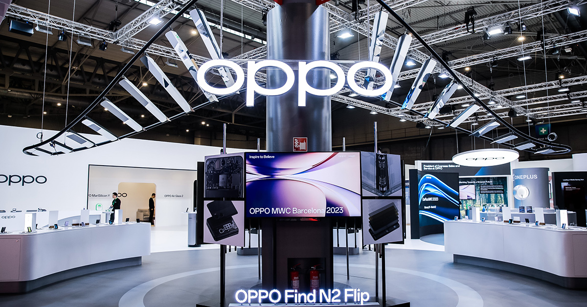 OPPO จัดแสดงสมาร์ตโฟนจอพับระดับแฟลกชิปรุ่นล่าสุด OPPO Find N2 Flip และชุดนวัตกรรม Smart Living ที่งาน MWC 2023