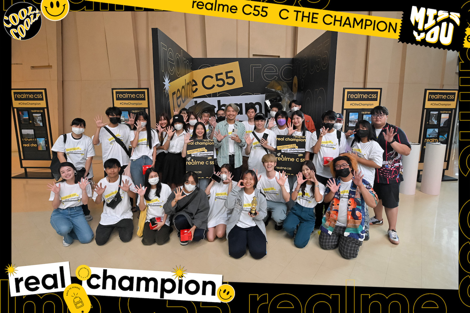 realme จัดกิจกรรม workshop realme C55 ให้กับกลุ่มคนรุ่นใหม่ ณ มหาวิทยาลัยรังสิต