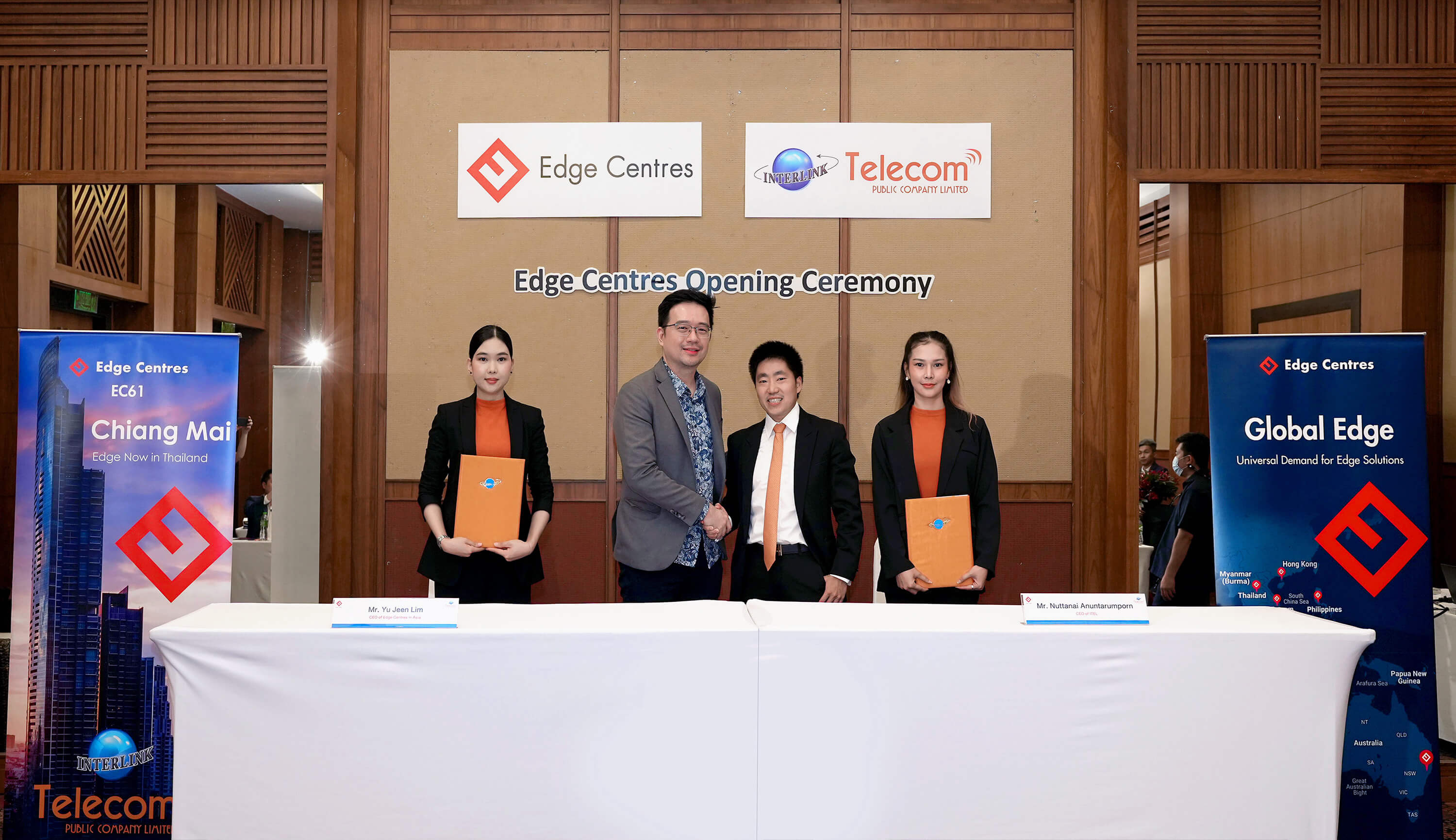 ITEL จับมือ Edge Centres เปิดตัว Data Center แบบไฮเปอร์สเกลแห่งแรกในประเทศไทย ทันสมัยด้วยเทคโนโลยี 5G ตอบโจทย์ทุกความต้องการทางธุรกิจ