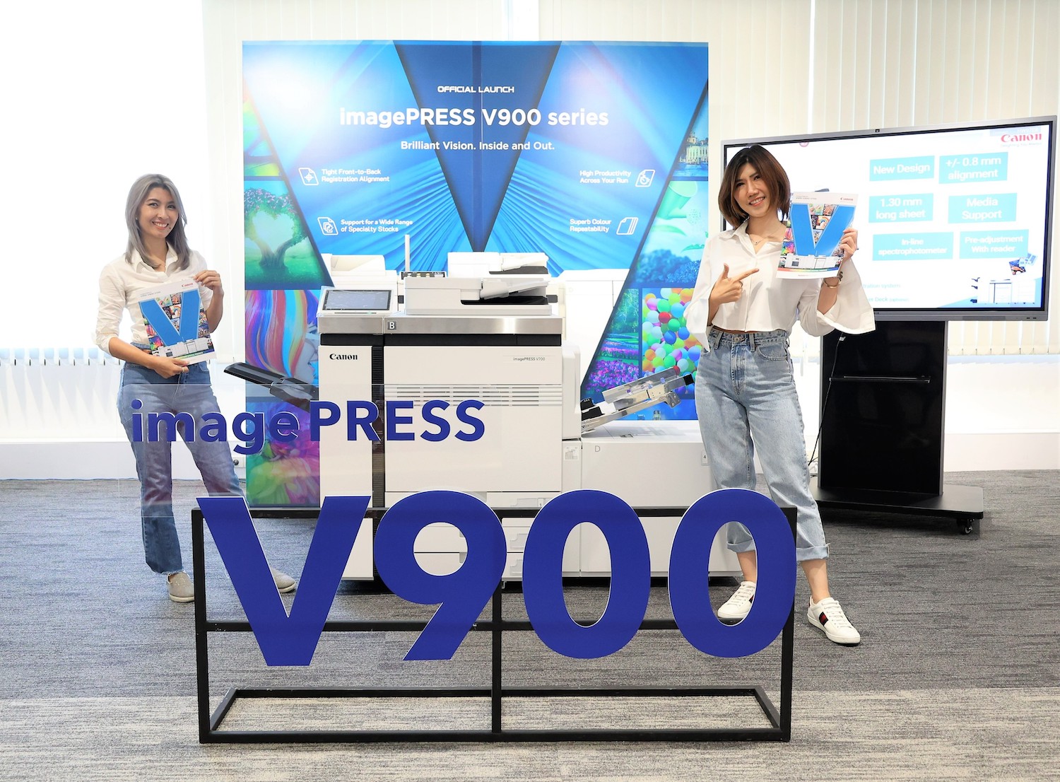 แคนนอน เปิดตัว imagePRESS V900 Series เครื่องพิมพ์โปรดักชัน รุ่นใหม่ล่าสุด