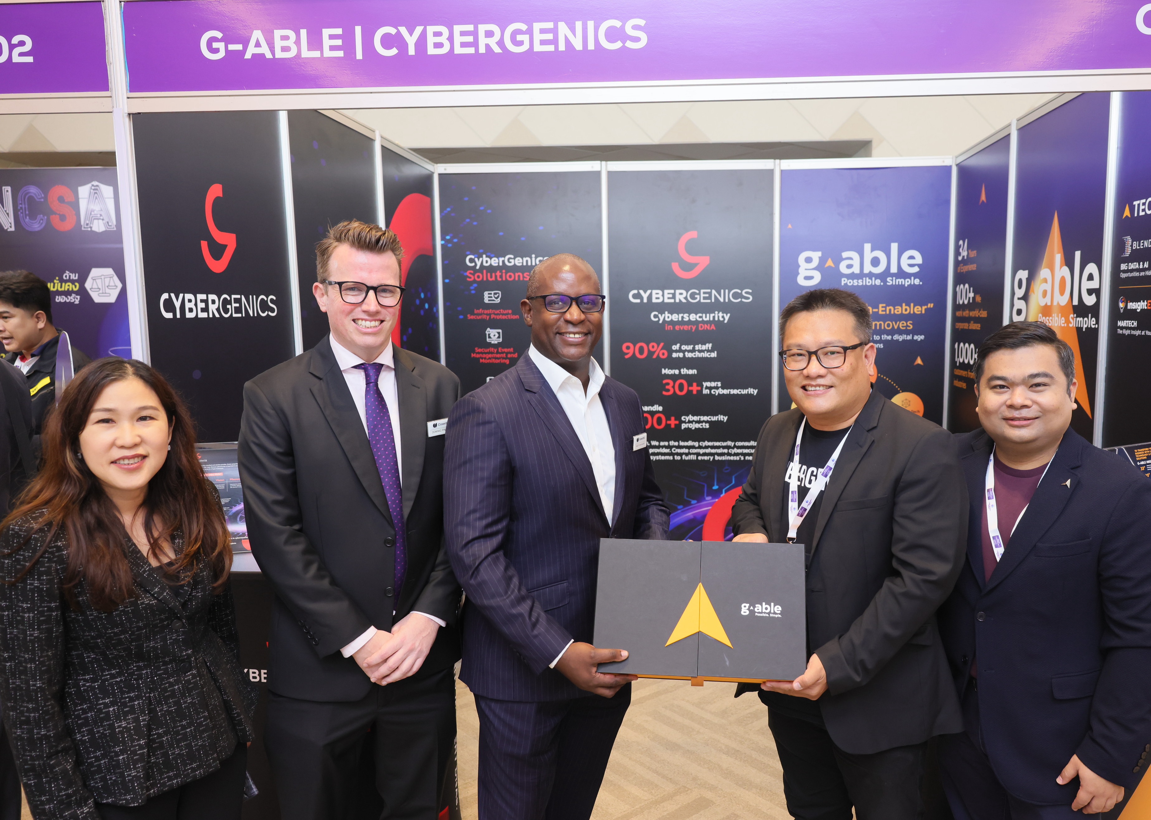 CyberGenics ชูแนวคิด ความปลอดภัยทางไซเบอร์ Business & Cyber Resilience ที่มีส่วนร่วมทั้งองค์กร ในงาน Smart Cybersecurity Summit Thailand 2023