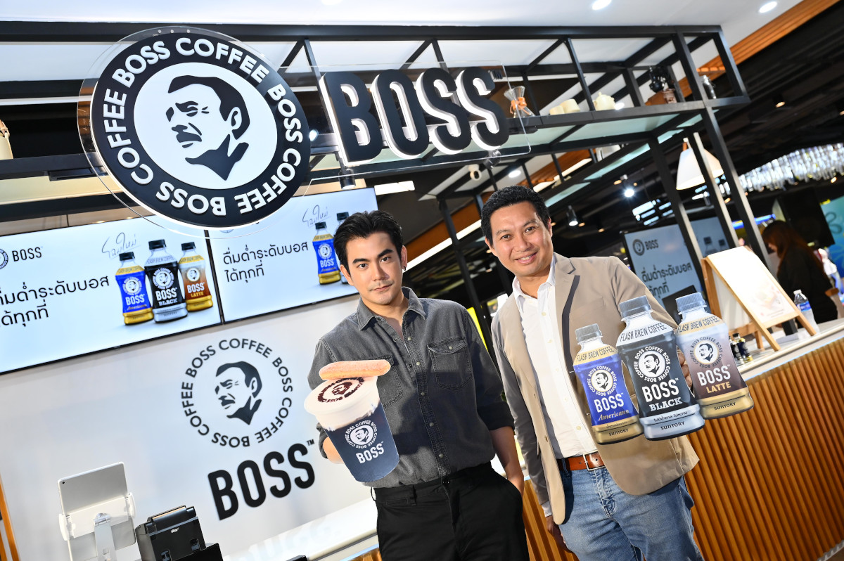 บอส คอฟฟี่ ควง ฌอห์ณ จินดาโชติ ชวนคุณเปิดประสบการณ์ใหม่ ดื่มด่ำกาแฟระดับบอส ที่ BOSS Café สยามเซ็นเตอร์ 