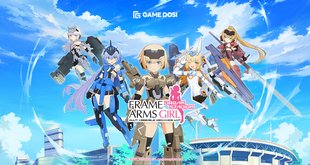 GAME DOSI วางแผนเปิดตัวเกม Web3 เกมแรก Frame Arms Girl: Dream Stadium 6 กรกฎาคมนี้