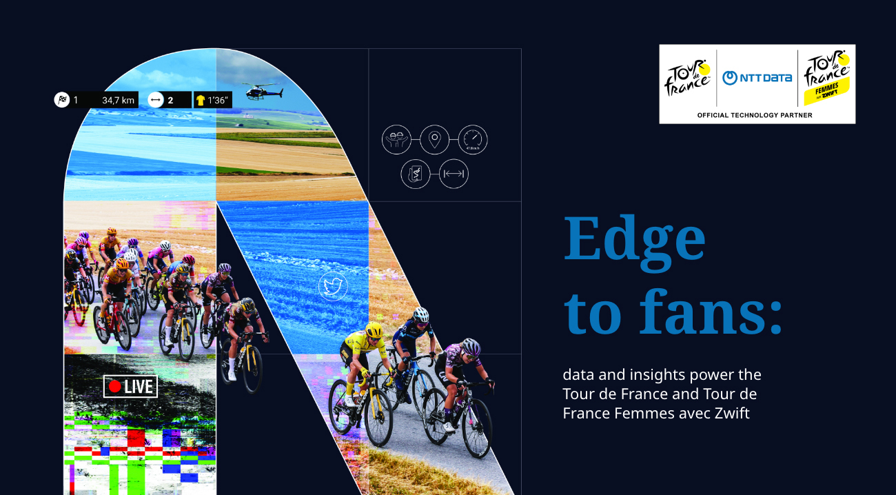 NTT ยกระดับ Tour de France และ Tour de France Femmes avec Zwift ขยายการใช้นวัตกรรมโซลูชั่น