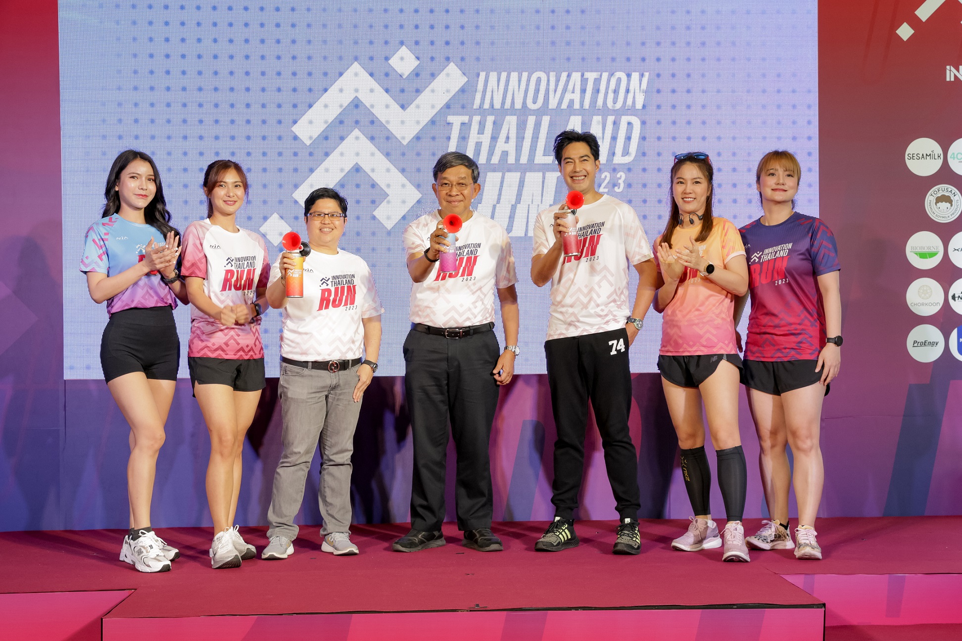 NIA จับมือ กทม.เปิดตัวกิจกรรม Innovation Thailand Run 2023 งานวิ่งครั้งแรกของประเทศไทยที่รวมนวัตกรรม สปอร์ตเทค ปล่อยตัวพร้อมกัน 1 ต.ค. นี้