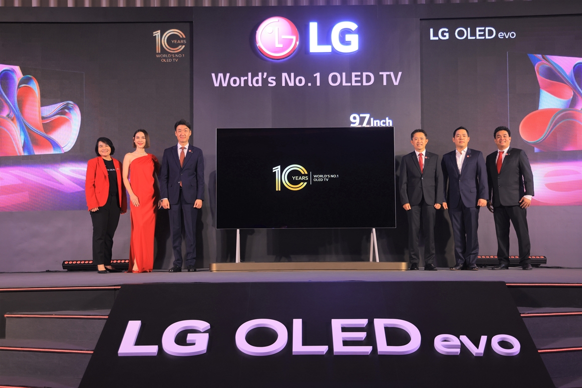 แอลจี ฉลอง 10 ปีแห่งผู้นำนวัตกรรม OLED ส่งทีวีจอยักษ์ระดับโลกเจาะกลุ่มลูกค้า ไฮเอนด์ พร้อมเปิดตัว 47 ไลน์อัพทีวีปี 2023