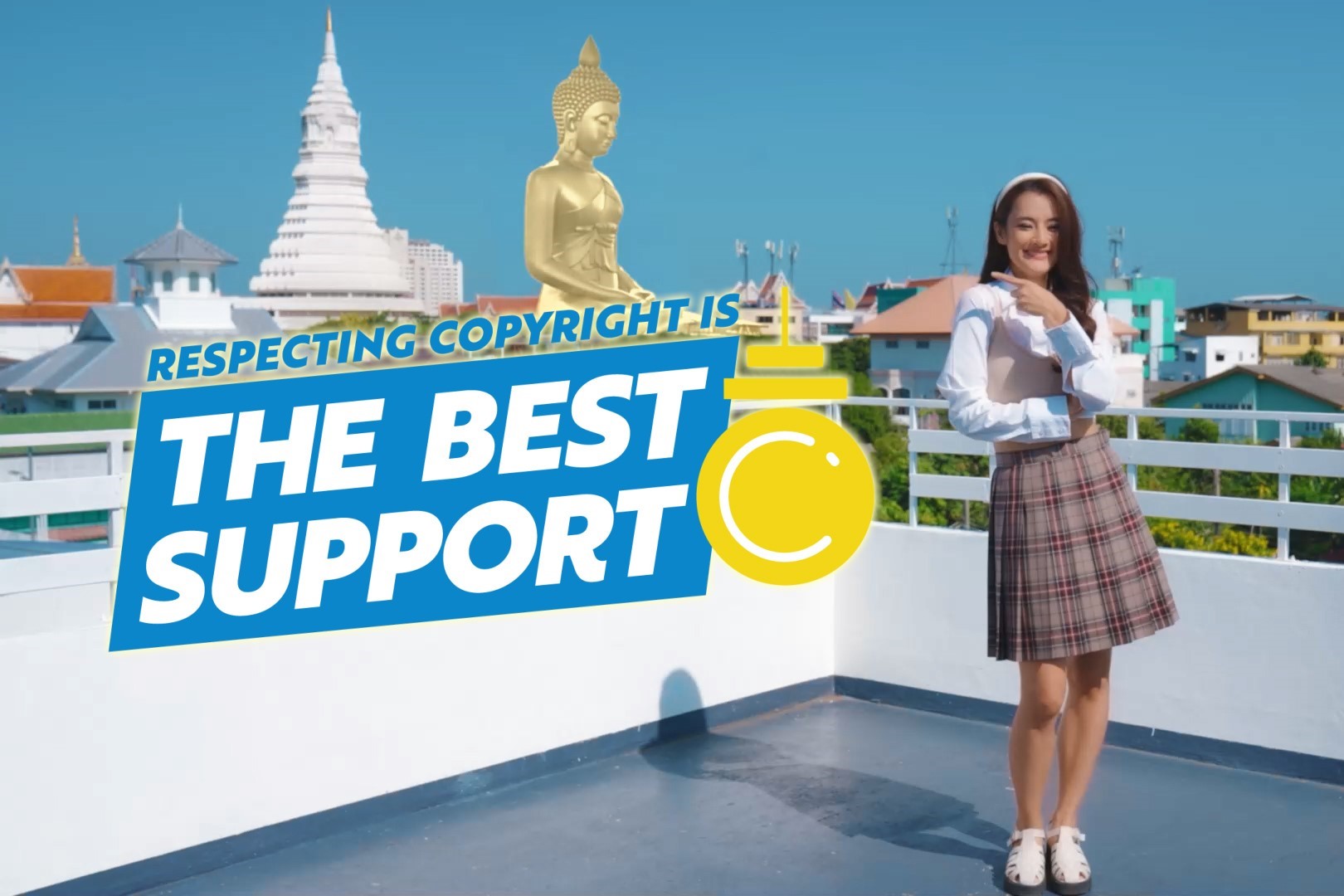 สมาคมส่งเสริมลิขสิทธิ์ระหว่างประเทศเปิดตัว The Best Support Campaign ที่ประเทศไทย การเคารพลิขสิทธิ์คือการสนับสนุนศิลปินที่ดีที่สุด