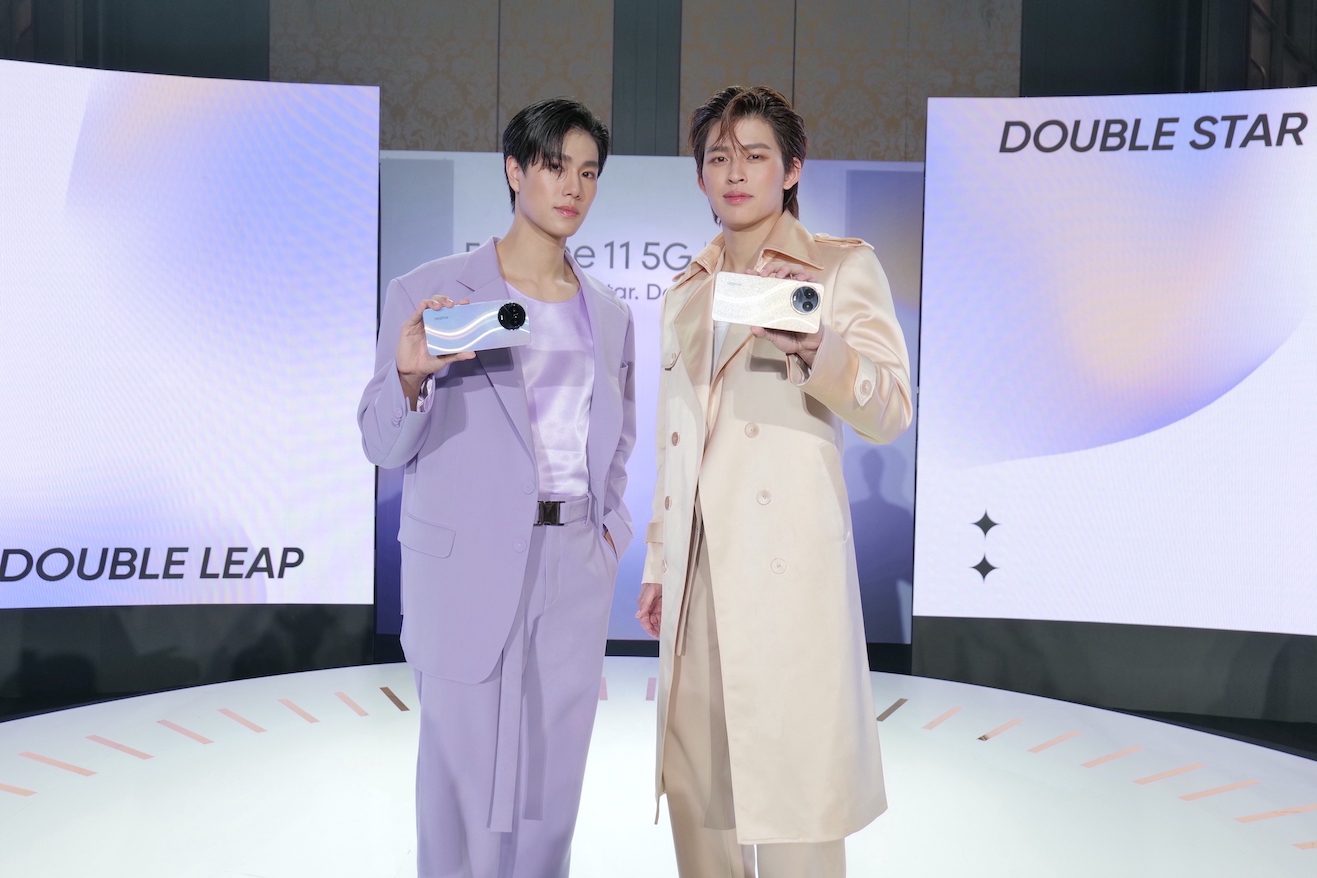 เปิดประสบการณ์ realme 11 5G และ realme 11x 5G สุดยิ่งใหญ่ ชูสเปคดีเป็น 2 เท่า เริ่มต้นเพียง 6,999 บาท