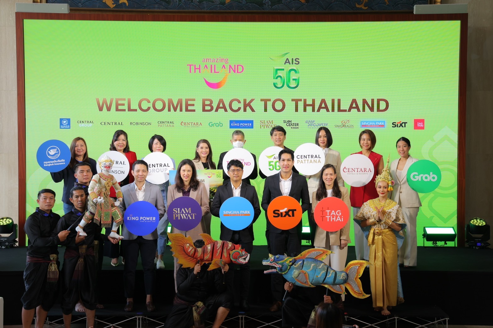 ททท. ผนึก AIS 5G ชูแคมเปญ “Welcome Back to Thailand” ดึงนักท่องเที่ยวต่างชาติเที่ยวไทย ผ่าน Amazing Thailand SIM นำดิจิทัลครอบคลุมทุกมิติ