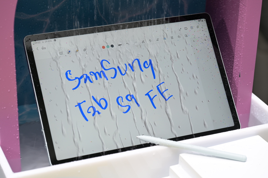 Galaxy Tab S9 FE และ Tab S9 FE+ พร้อมกับปากกา S Pen ให้ Goodnotes ใช้ฟรี 1 ปี เริ่มต้น 16,990 บาท