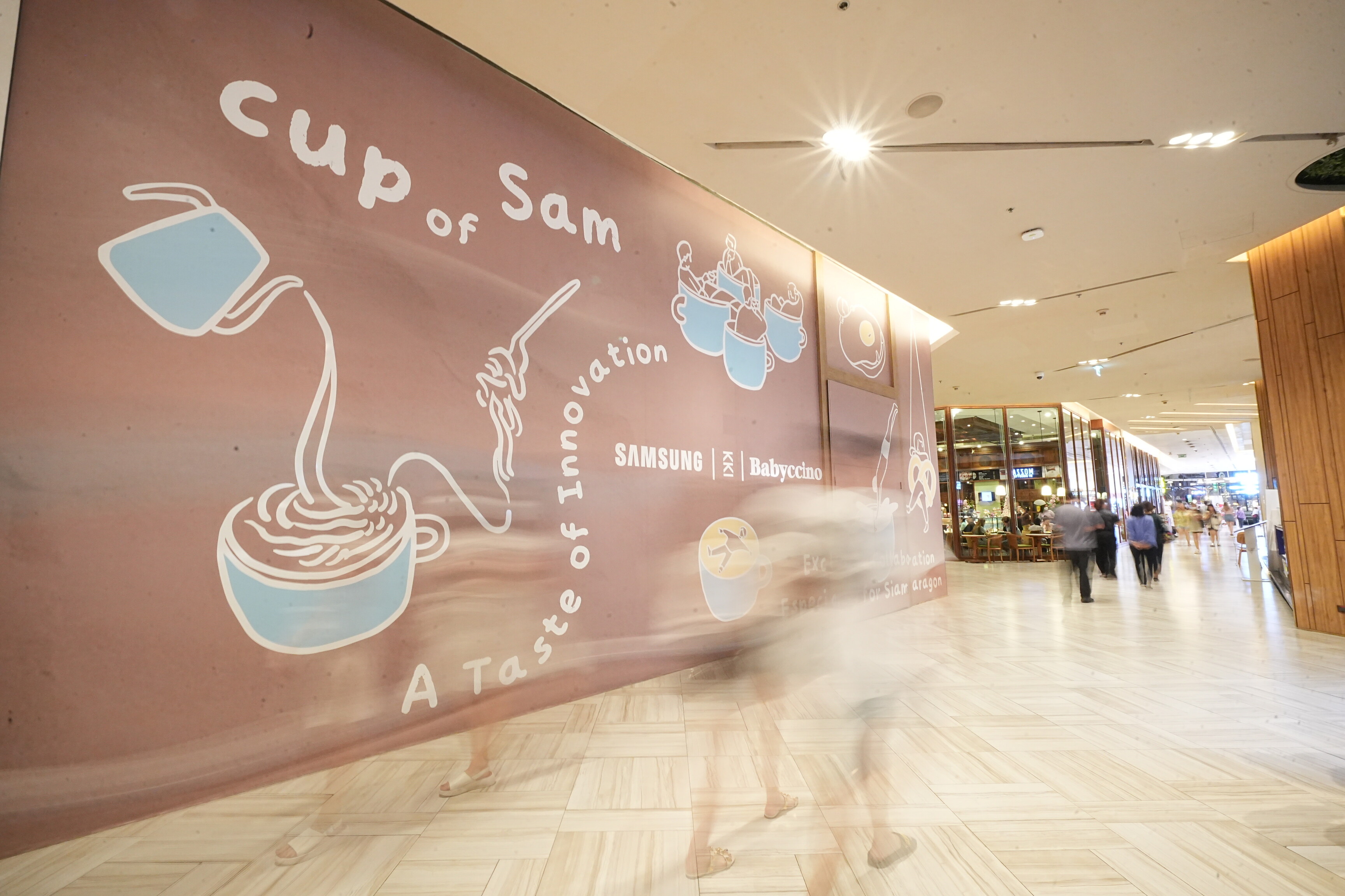 Cup of SAM คาเฟ่ใหม่จากซัมซุง  ความอร่อยสุดครีเอทีฟ ผสานอินโนเวชัน และงานศิลปะอย่างกลมกล่อม พร้อมเสิร์ฟ 29 พ.ย. นี้ ที่สยามพารากอน
