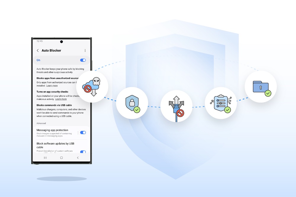 คลิ๊กเดียวปลอดภัย! ด้วย Samsung Auto Blocker ตัวช่วยในการปกป้องการโดนโจรกรรมข้อมูลจากมิจฉาชีพ