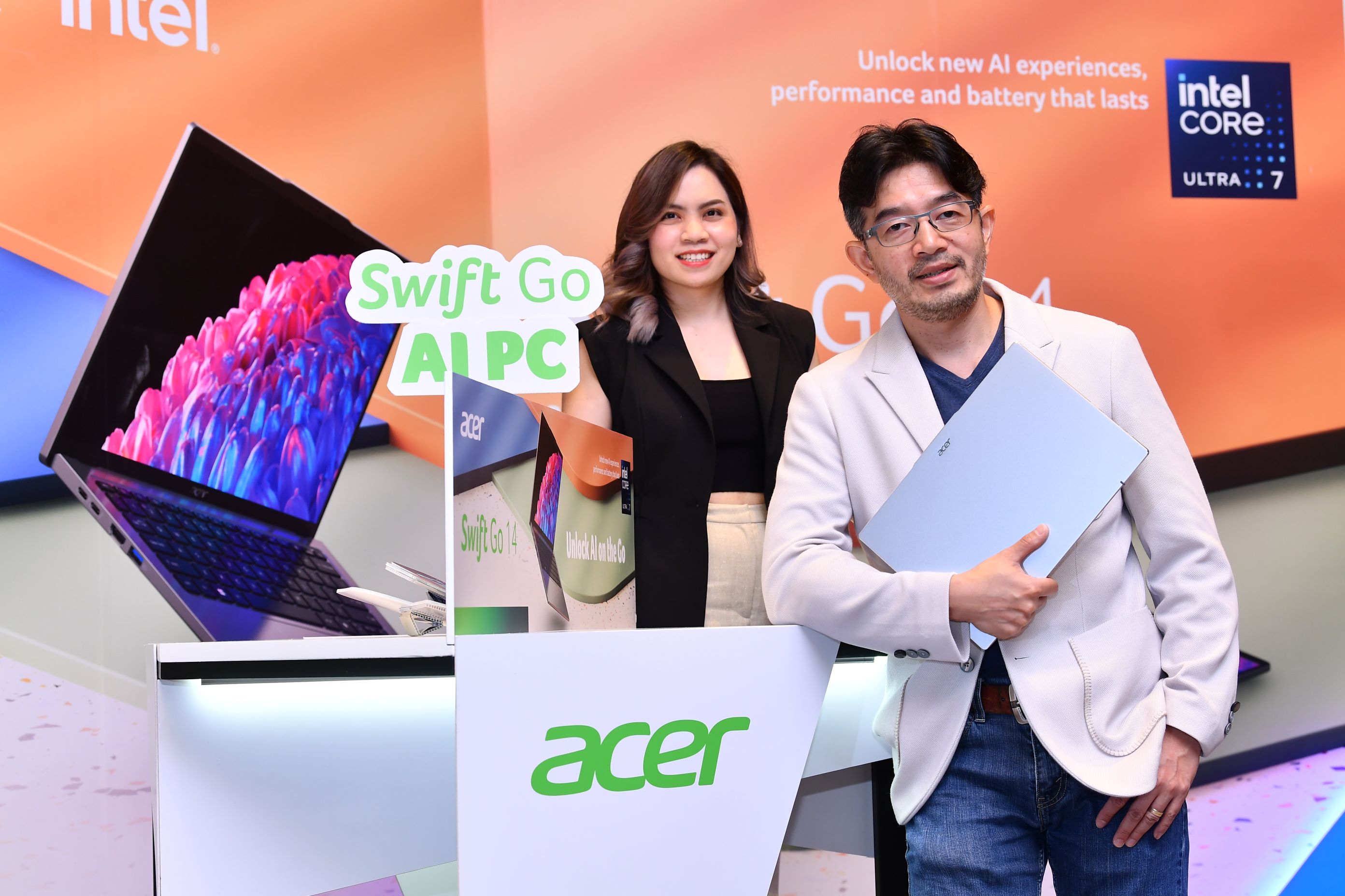 เอเซอร์เปิดตัว Acer Swift Go series ใหม่ล่าสุด เปิดประสบการณ์ Unlock AI on The Go