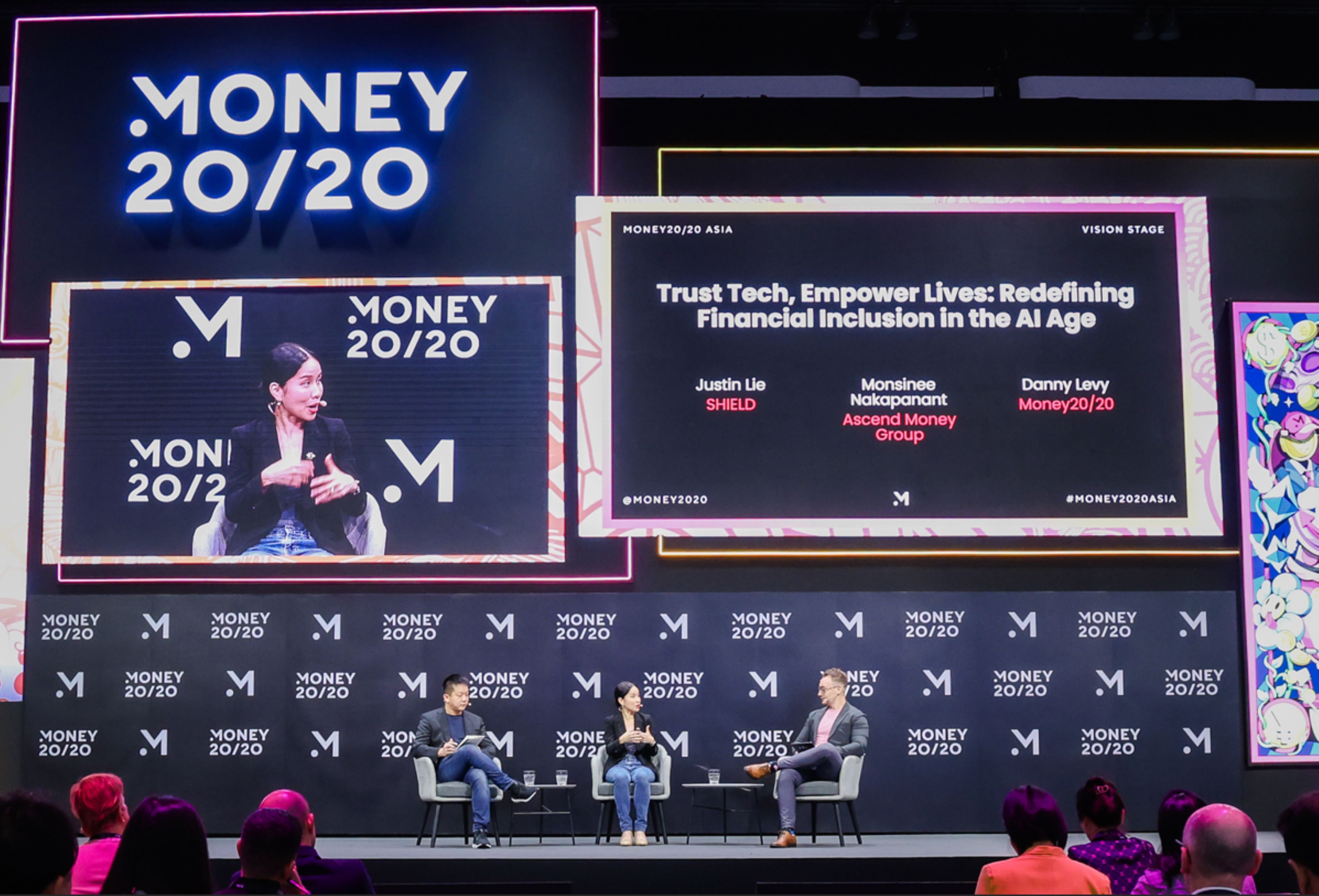 Ascend Money และ TrueMoney จับมือ SHIELD ร่วมงานแสดงวิสัยทัศน์ เทคโนโลยีการเงินและเอไอ ในงานฟินเทคระดับโลก Money20/20