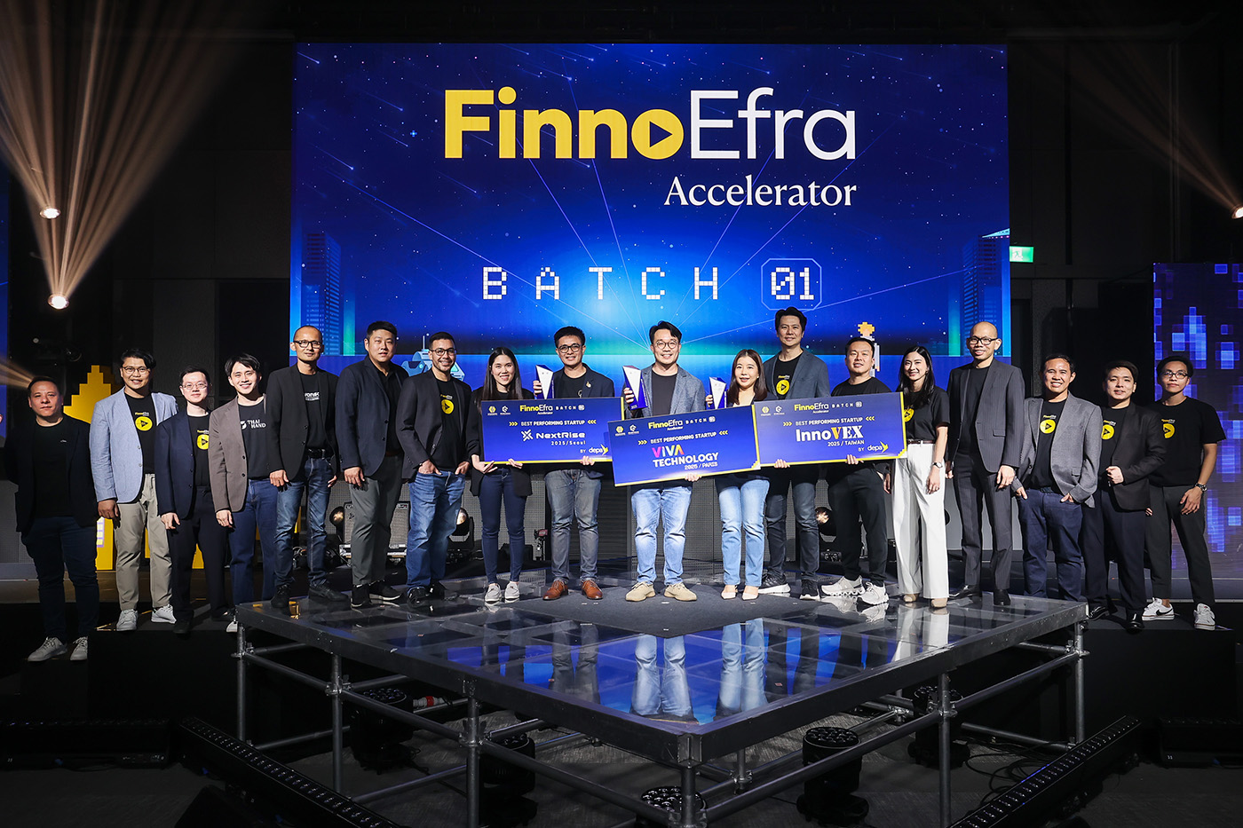 Krungsri Finnovate ประกาศผลสุดยอดสตาร์ทอัพ คว้ารางวัลจาก 'Finno Efra Accelerator Demo Day Batch 1' เตรียมร่วมงานเทคใหญ่ 3 ประเทศ